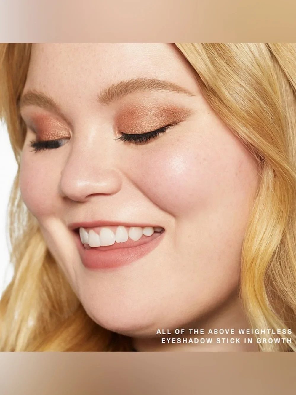 Rare Beauty Growth All of the Above Weightless Eyeshadow Stick- copper, vegan